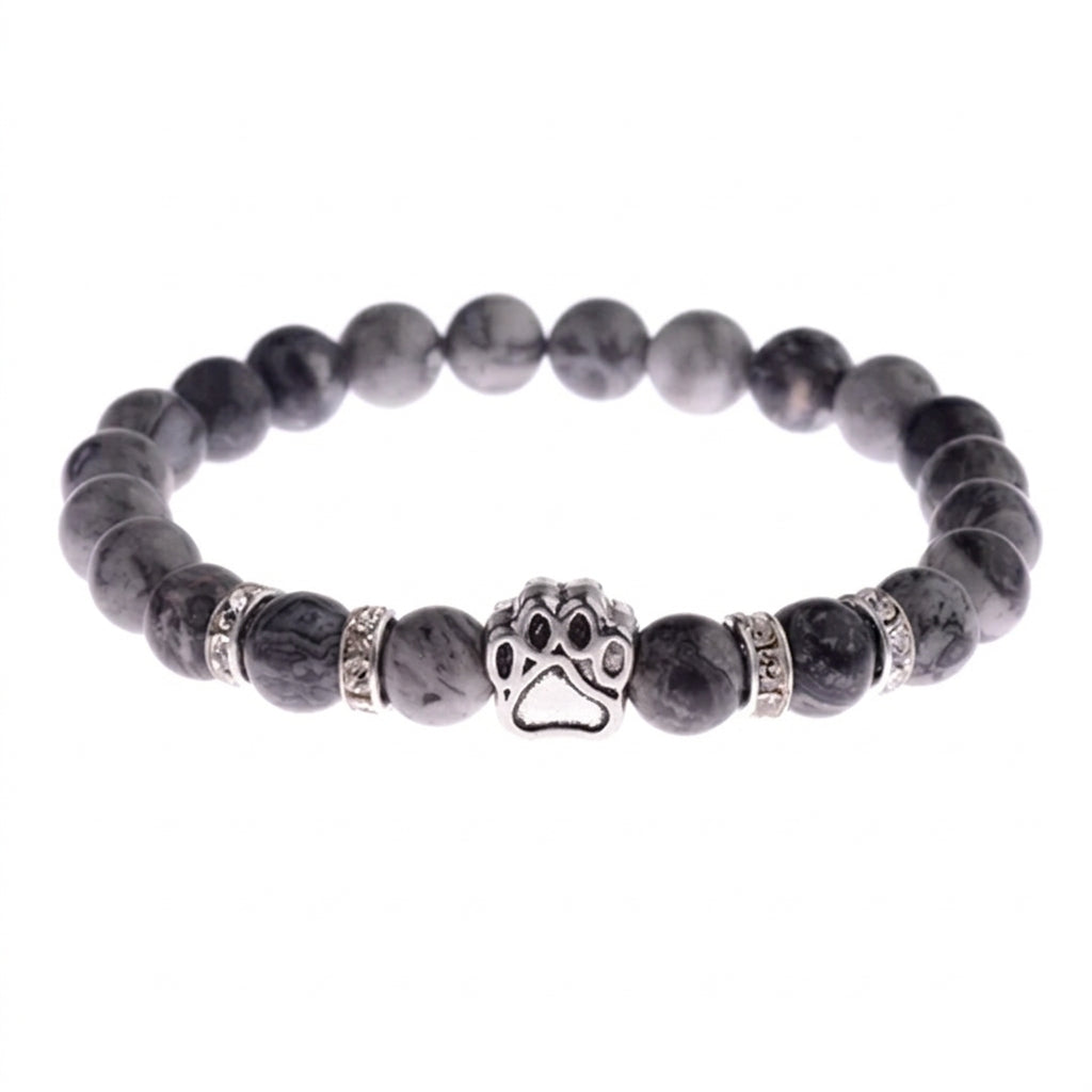 Armbånd – Grå Marmor