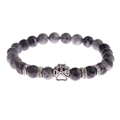 Armbånd – Grå Marmor