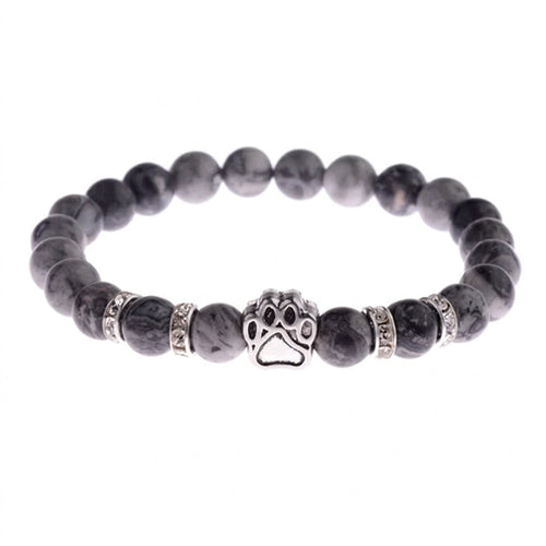 Armbånd – Grå Marmor