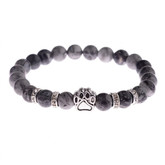 Armbånd – Grå Marmor